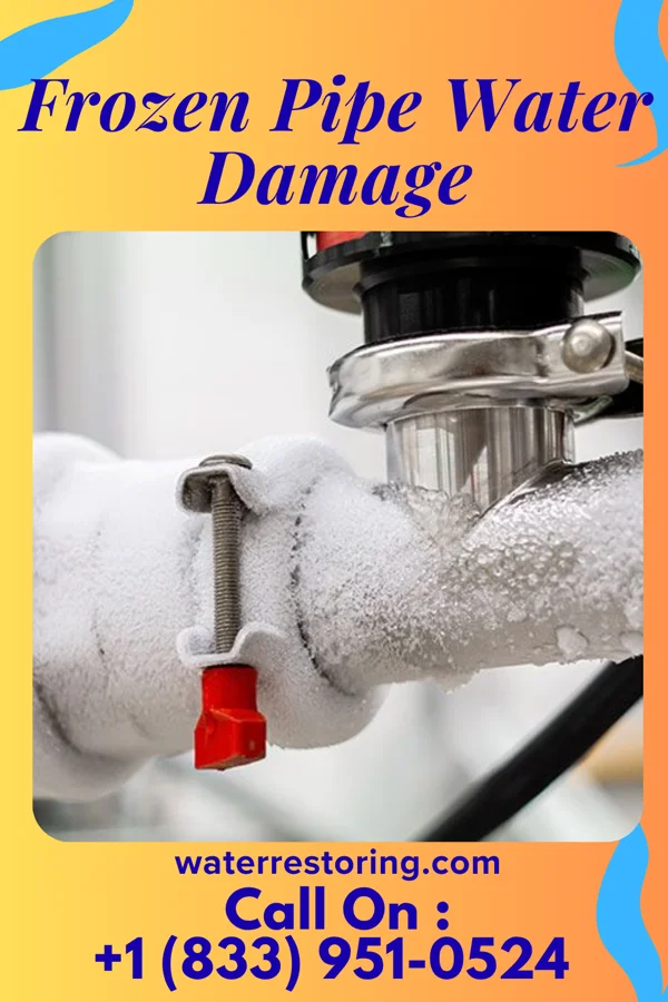 Frozen Pipe Water Damage in Washington, NC